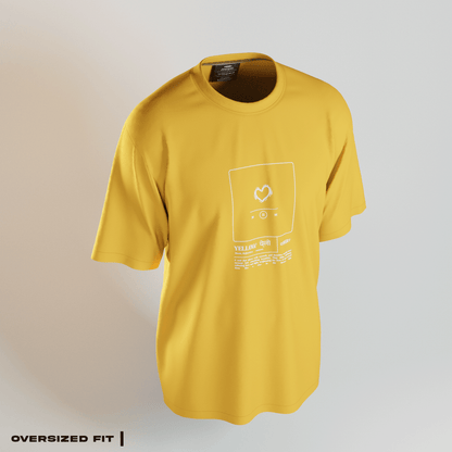 'It Was All Yellow' Oversized T-shirt - Covert