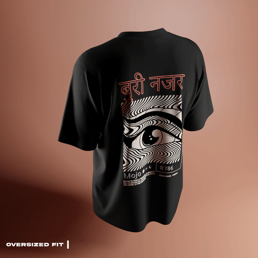 'Buri Nazar' Oversized T-Shirt - Covert