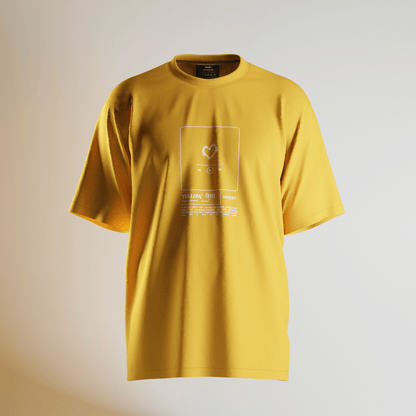 'It Was All Yellow' Oversized T-shirt - Covert