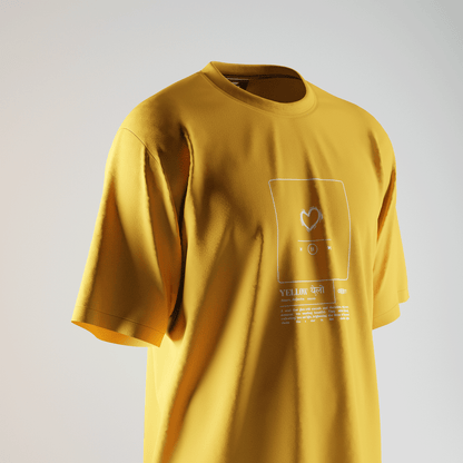 'It Was All Yellow' Oversized T-shirt - Covert