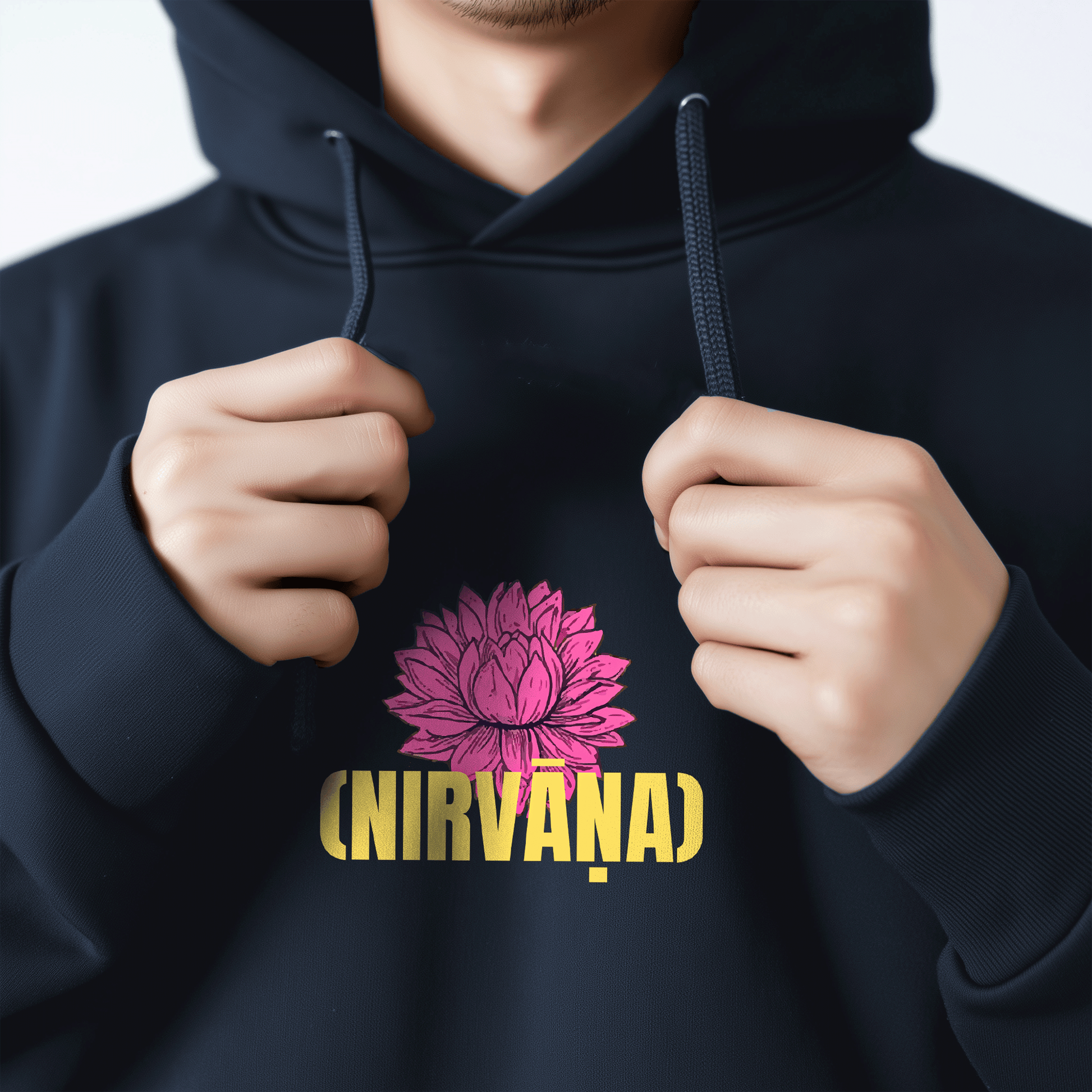 In Search For Nirvana Oversized Hoodie Covert