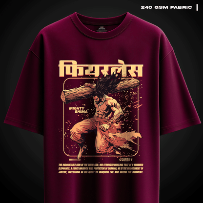 The Mighty Bhima Oversized T-shirt Covert